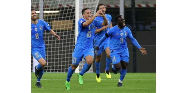 Italia sulla serie di vittorie consecutive nelle partite della Nations League